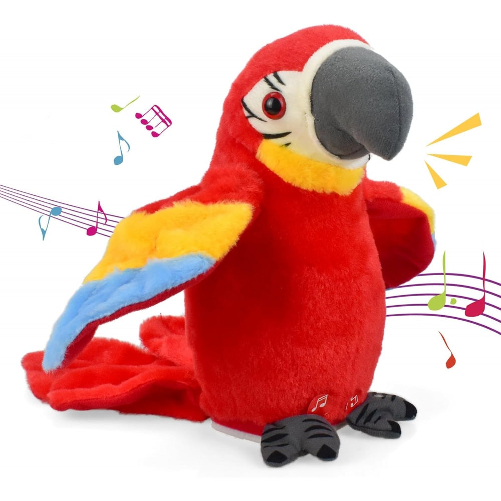 Pliušinė kalbanti papūga -atkartojanti garsus