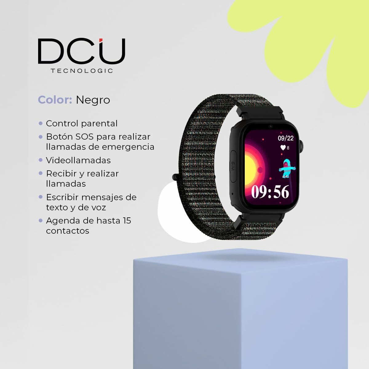 Smartwatch DCU 34159050 Black-2