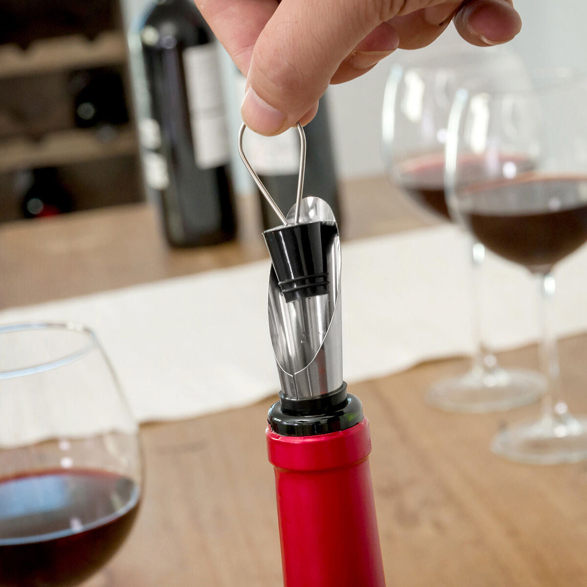 Bottle Wine Set InnovaGoods 5 Pieces-3