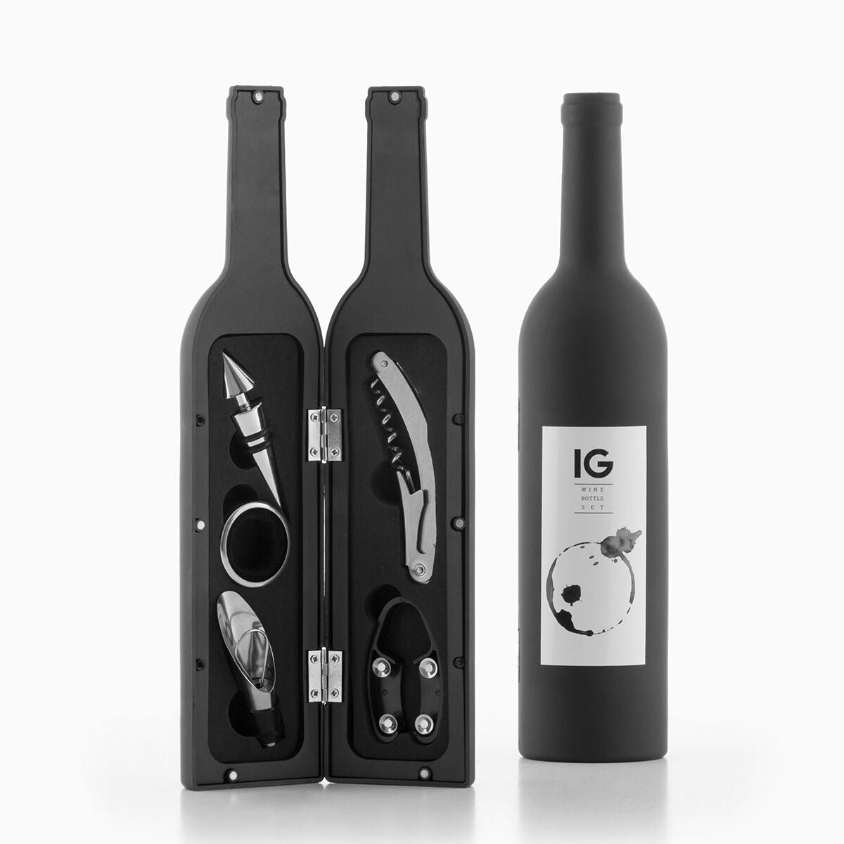 Bottle Wine Set InnovaGoods 5 Pieces-2