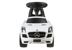 „Mercedes-Benz SLS AMG“ baltas – vaikiškas stumiamas automobilis