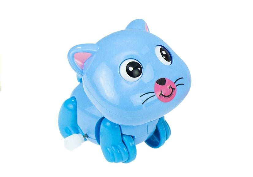 Laikrodis su užsukamais kačiukais – judantis žaislas