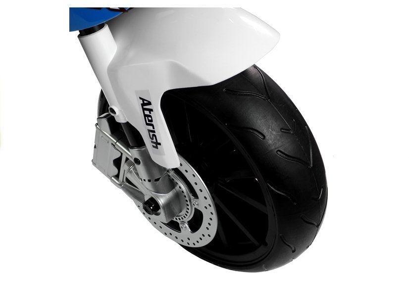 BMW S1000RR mėlynas – elektrinis vaikiškas motociklas