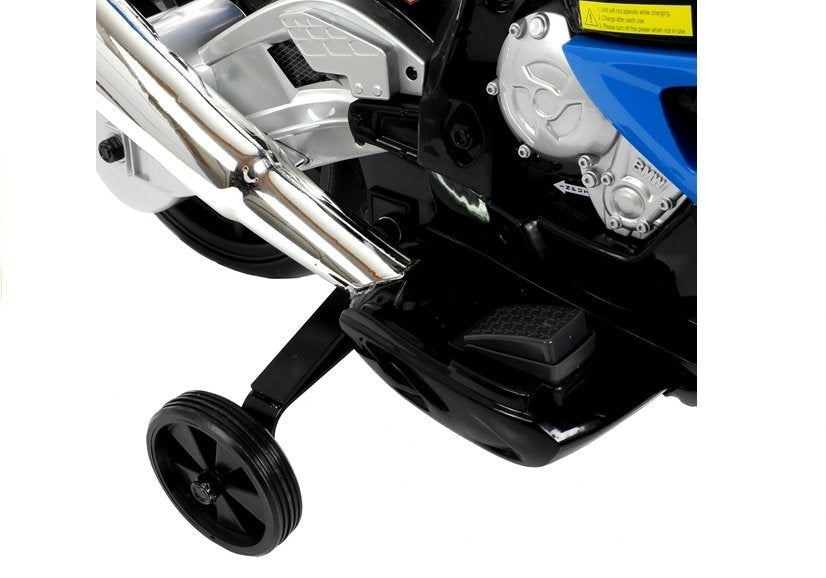 BMW S1000RR mėlynas – elektrinis vaikiškas motociklas