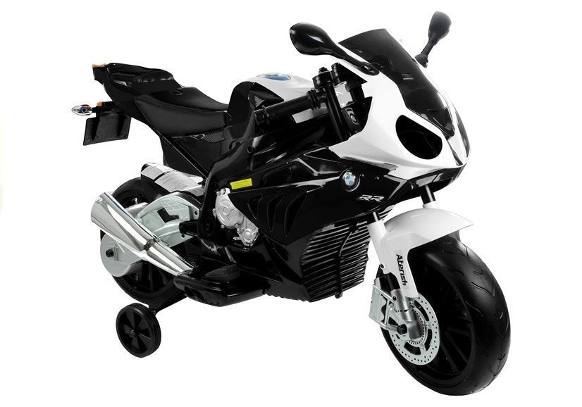 BMW S1000RR juodas – elektrinis vaikiškas motociklas