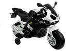 BMW S1000RR juodas – elektrinis vaikiškas motociklas
