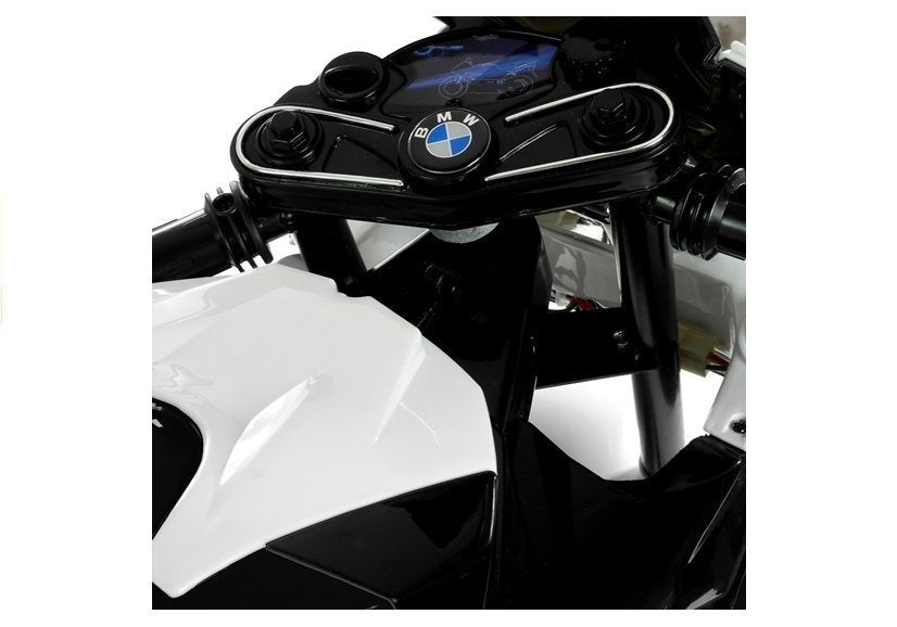 BMW S1000RR juodas – elektrinis vaikiškas motociklas
