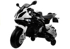 BMW S1000RR juodas – elektrinis vaikiškas motociklas