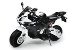 BMW S1000RR juodas – elektrinis vaikiškas motociklas
