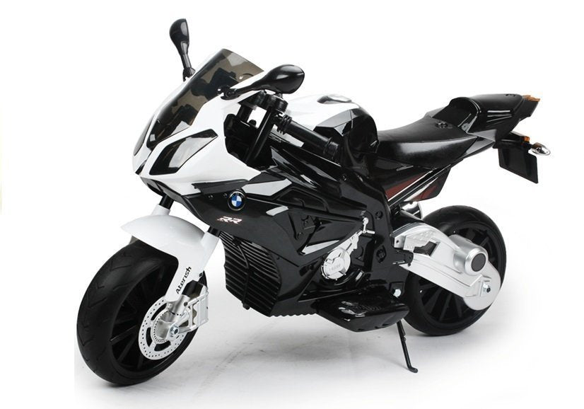BMW S1000RR juodas – elektrinis vaikiškas motociklas