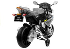 BMW S1000RR sidabrinis – elektrinis vaikiškas motociklas