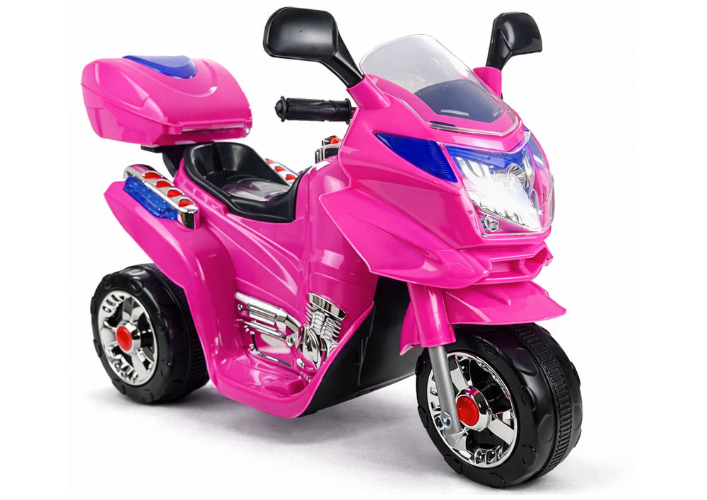 HC8051 rožinis – elektrinis vaikiškas motociklas