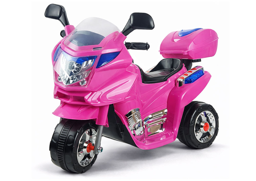 HC8051 rožinis – elektrinis vaikiškas motociklas