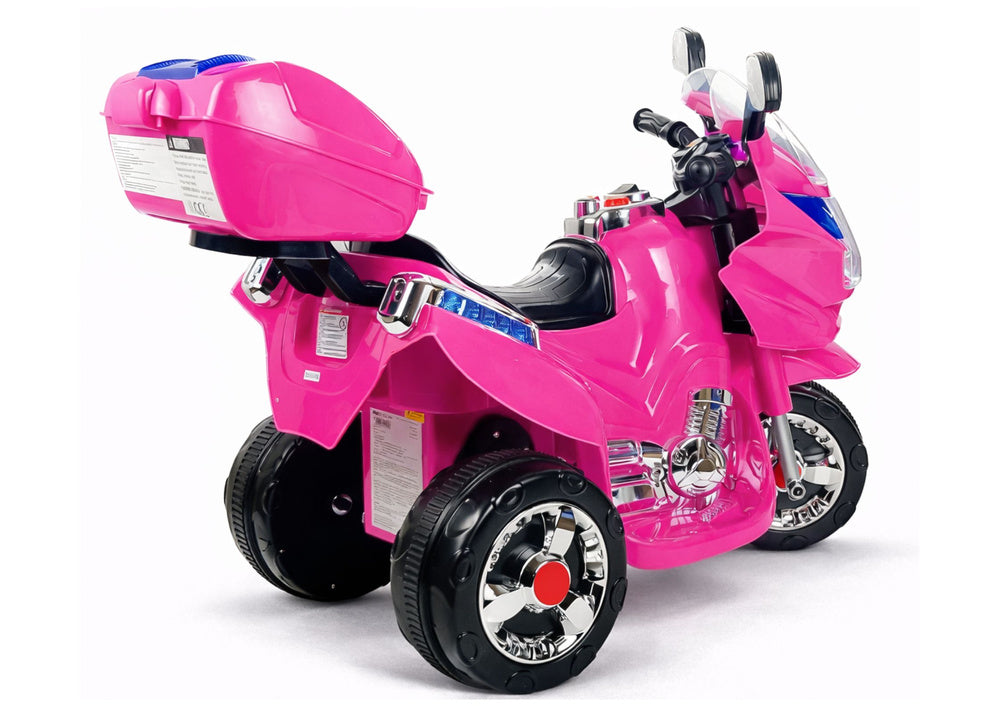 HC8051 rožinis – elektrinis vaikiškas motociklas