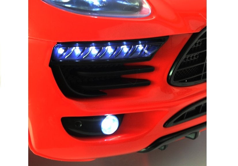 Coronet S raudonas – elektrinis važiuojamas automobilis