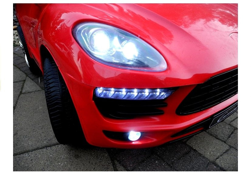 Coronet S raudonas – elektrinis važiuojamas automobilis