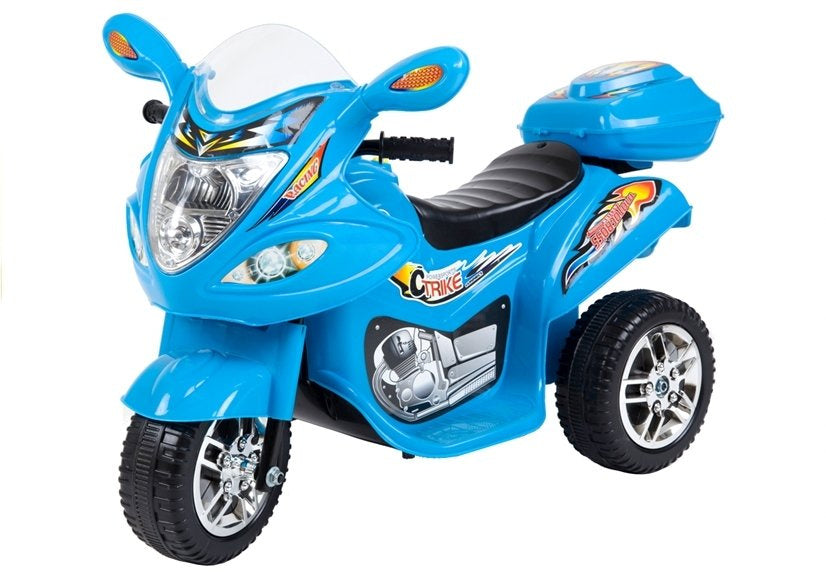 BJX-88 mėlynas – elektrinis važiuojamas motociklas