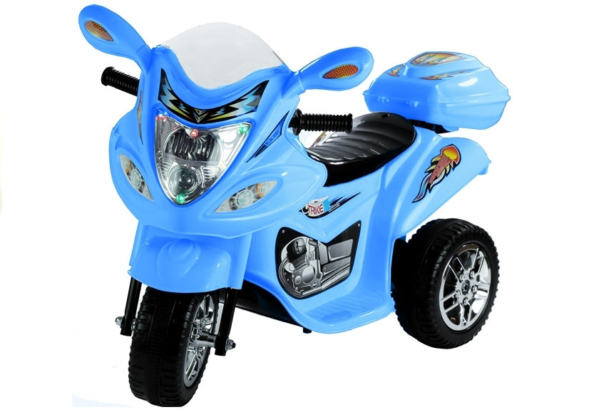 BJX-88 mėlynas – elektrinis važiuojamas motociklas