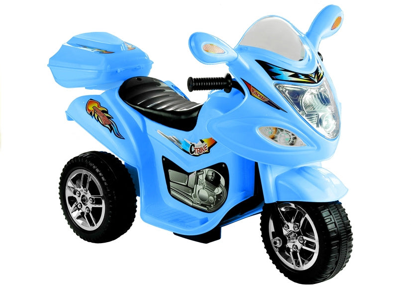 BJX-88 mėlynas – elektrinis važiuojamas motociklas