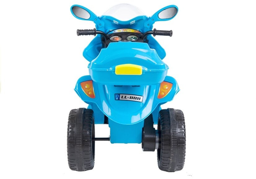 BJX-88 mėlynas – elektrinis važiuojamas motociklas