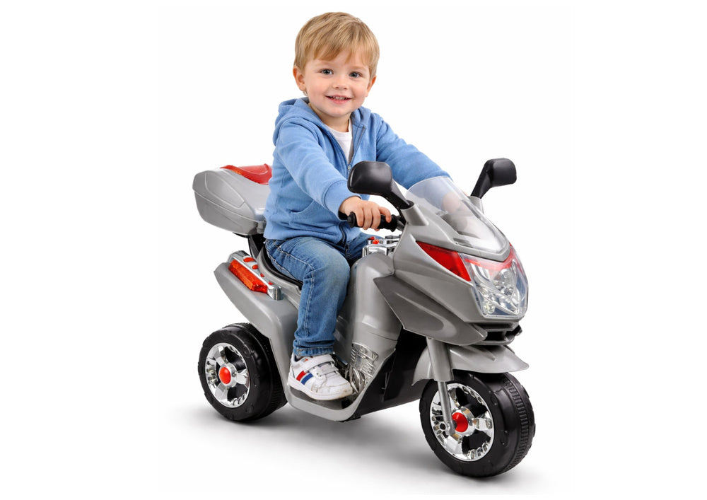 HC8051 pilkas – elektrinis važiuojamas motociklas