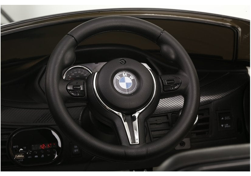 BMW X6 juodas – elektrinis važiuojamas automobilis