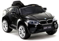 BMW X6 juodas – elektrinis važiuojamas automobilis