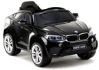 BMW X6 juodas – elektrinis važiuojamas automobilis