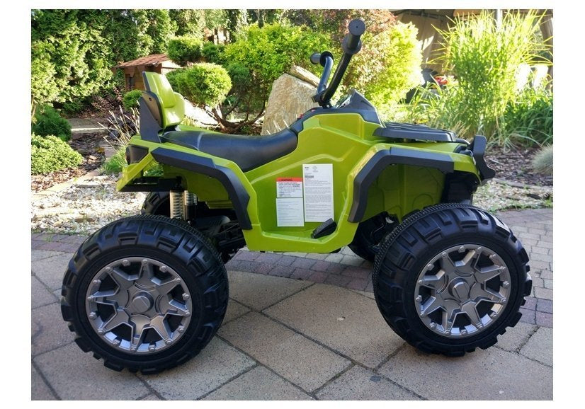 Quad BMD0906 žalias – elektrinė važiuojama transporto priemonė 2,4G