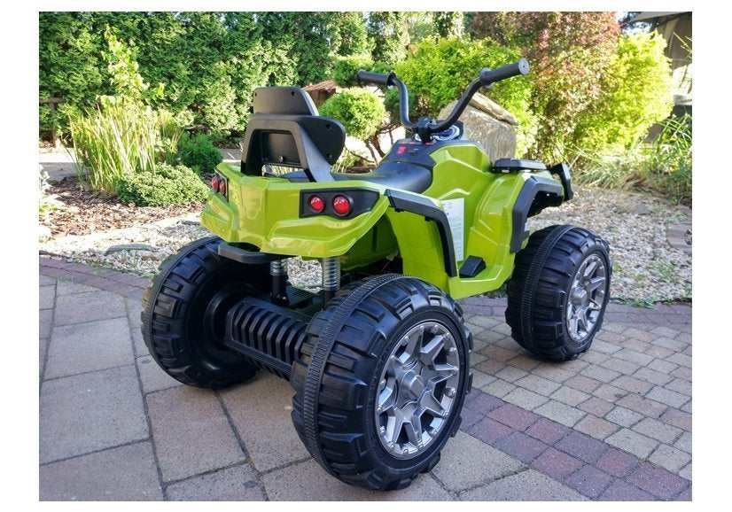 Quad BMD0906 žalias – elektrinė važiuojama transporto priemonė 2,4G