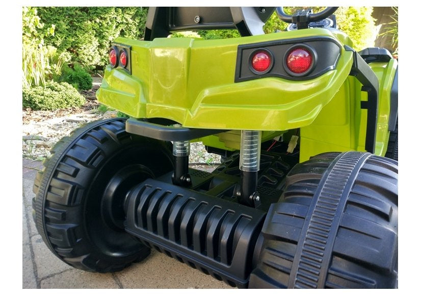 Quad BMD0906 žalias – elektrinė važiuojama transporto priemonė 2,4G