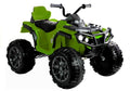 Quad BMD0906 žalias – elektrinė važiuojama transporto priemonė 2,4G