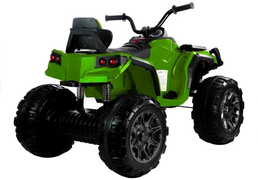 Quad BMD0906 žalias – elektrinė važiuojama transporto priemonė 2,4G