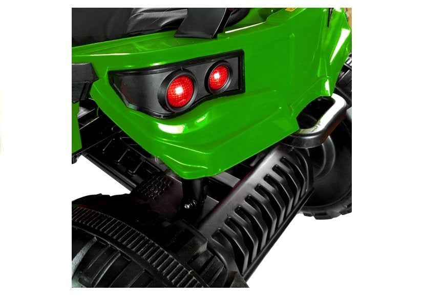 Quad BMD0906 žalias – elektrinė važiuojama transporto priemonė 2,4G