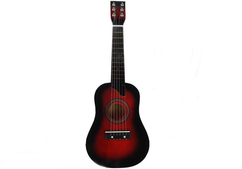 Klasikinė medinė gitara vaikams, atrodanti kaip tikra
