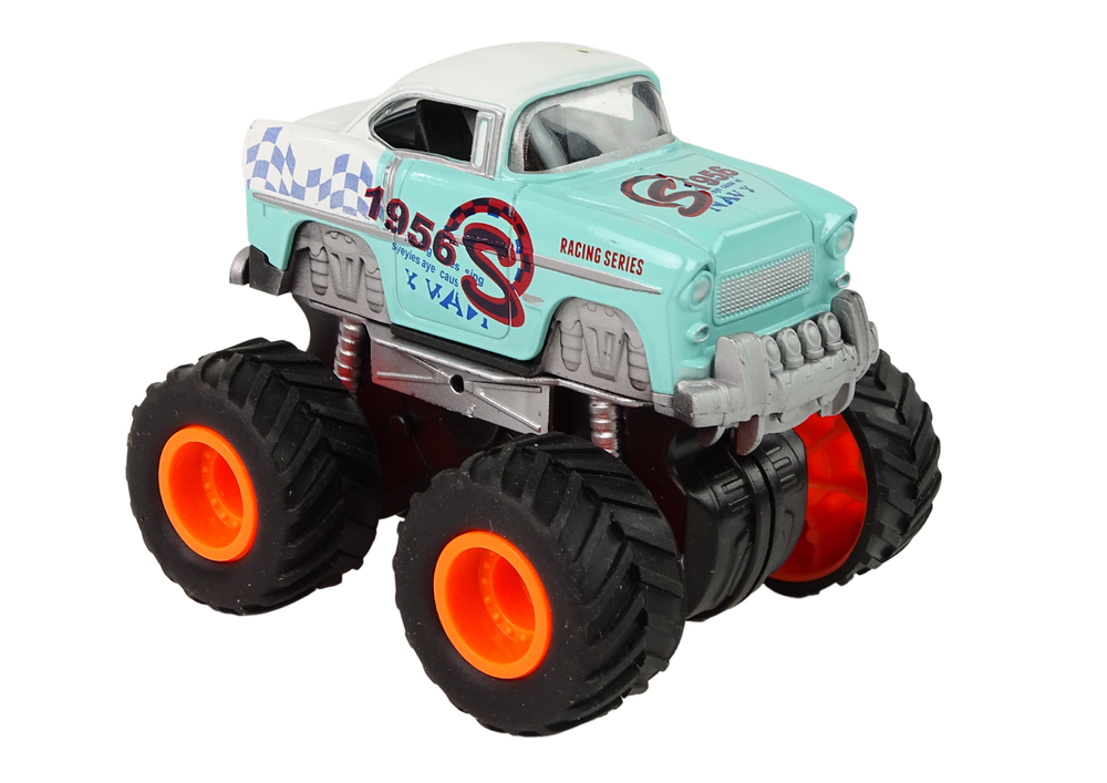 4x4 klasikinis didelių ratų modelis – 4 spalvos