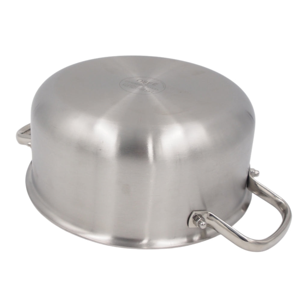 Puodas su dangčiu OSFÉ Tri-Ply, 24 cm, 5 l