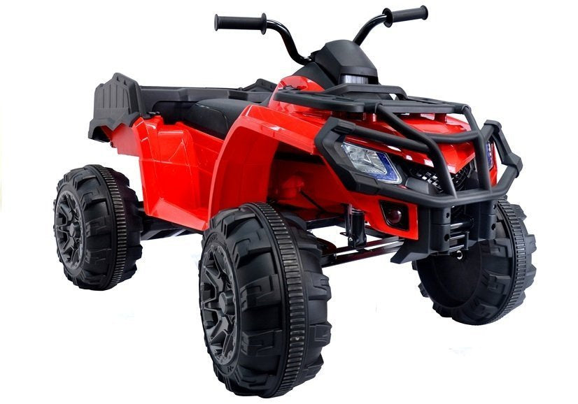 Keturratis BDM 0909 raudonas 24V – elektrinis vaikiškas keturratis
