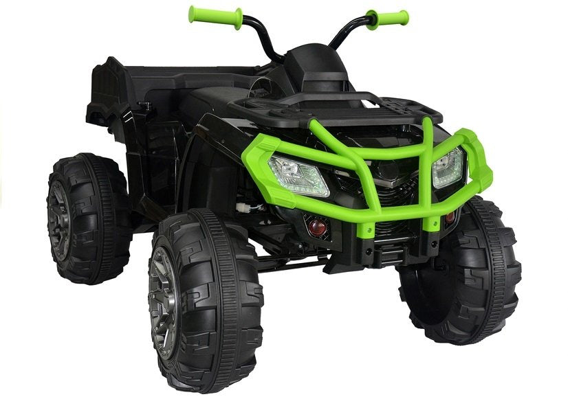Keturratis BDM 0909 žalias 24V – elektrinis vaikiškas keturratis