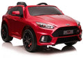 Ford Focus RS raudonas – elektrinis vaikiškas automobilis