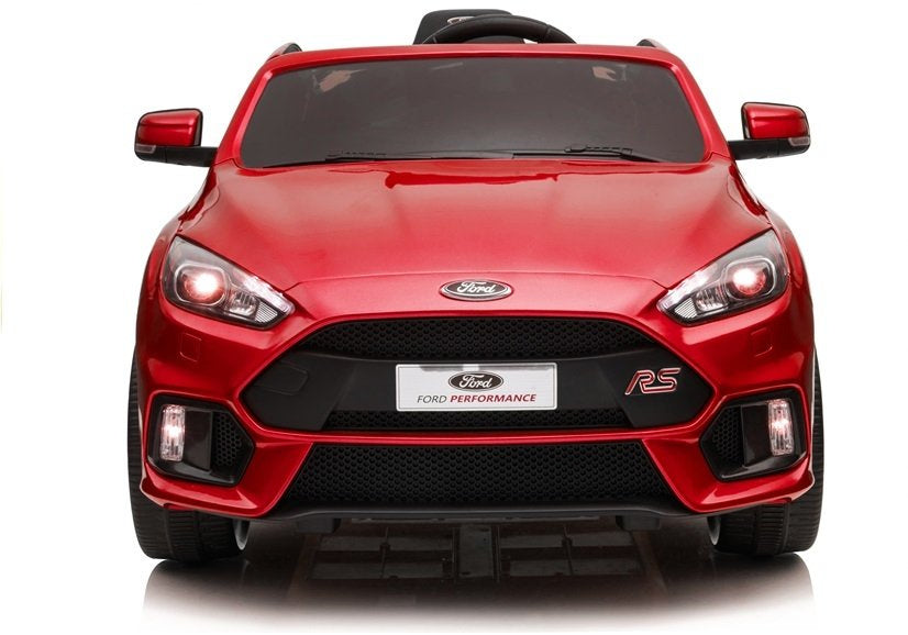 Ford Focus RS raudonas – elektrinis vaikiškas automobilis
