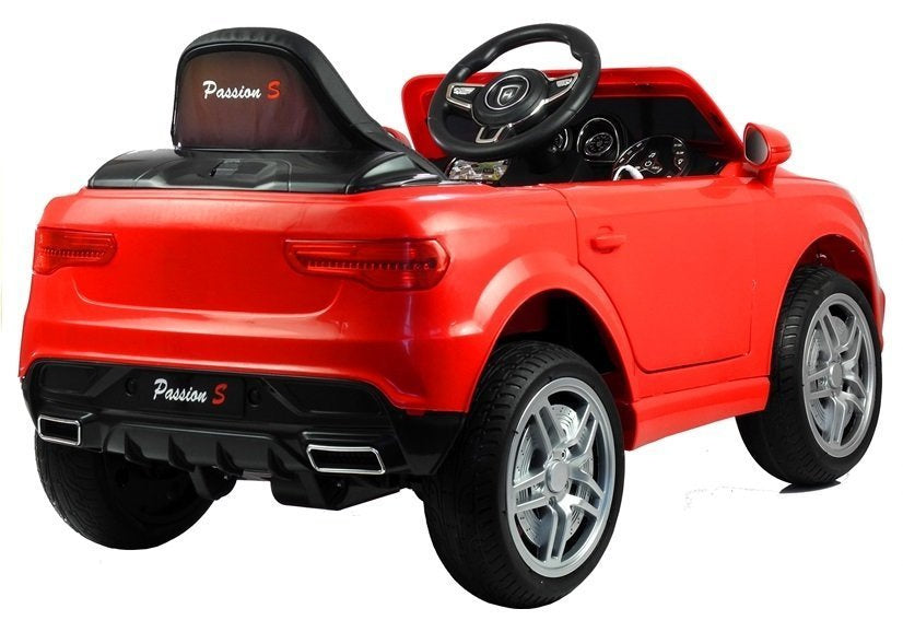 HL1538 raudonas – elektrinis vaikiškas automobilis
