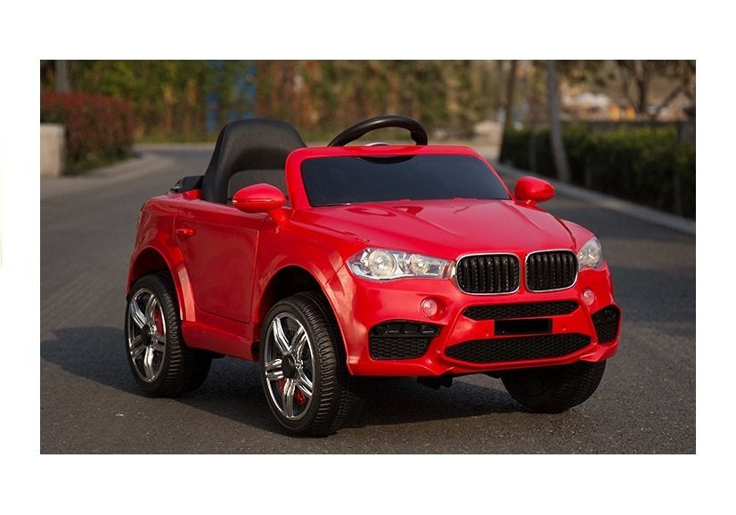HL1538 raudonas – elektrinis vaikiškas automobilis