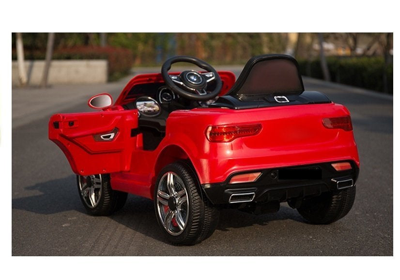 HL1538 raudonas – elektrinis vaikiškas automobilis