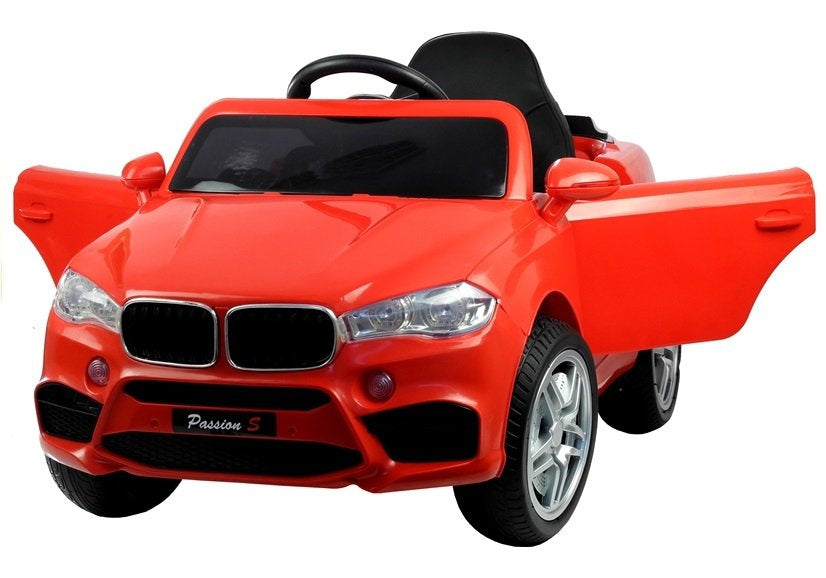 HL1538 raudonas – elektrinis vaikiškas automobilis