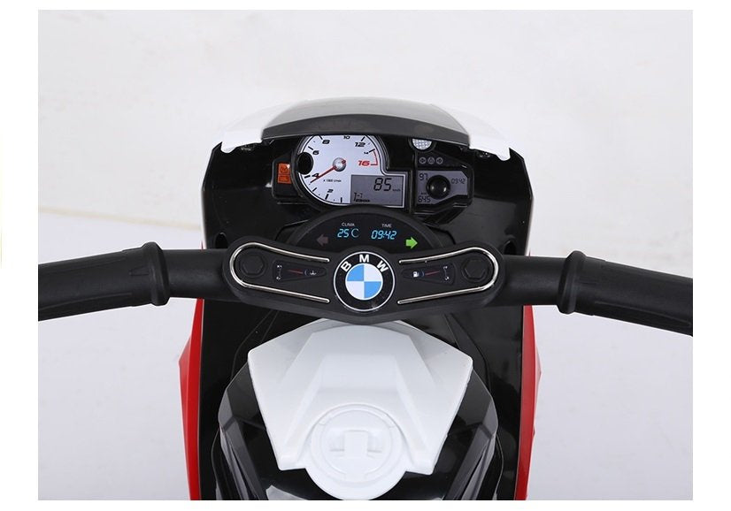 Motociklas BMW S1000RR raudonas