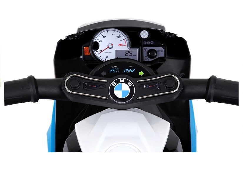 Motociklas BMW S1000RR mėlynas