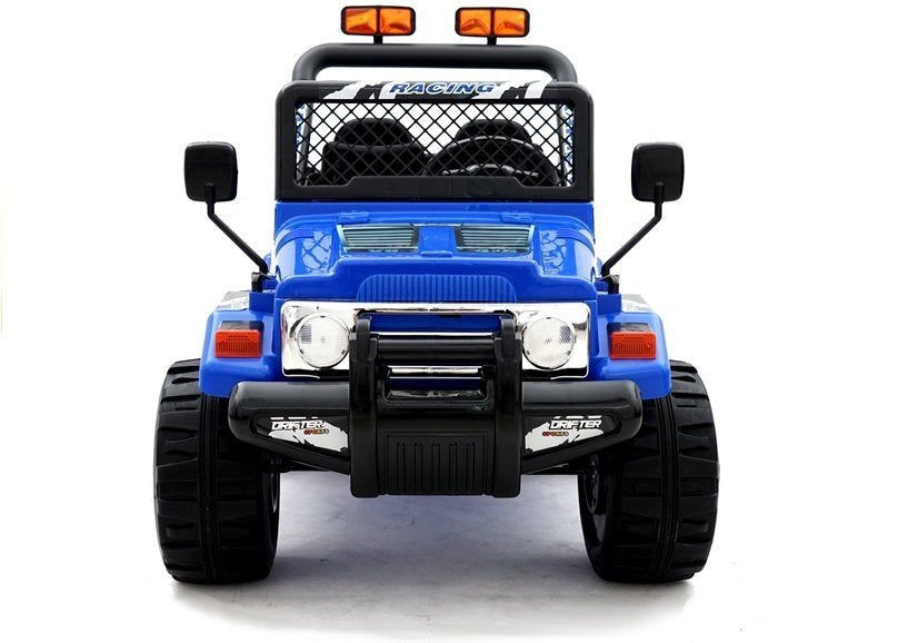 Vaikiškas važiuojamas automobilis Jeep Raptor S618 EVA mėlynas