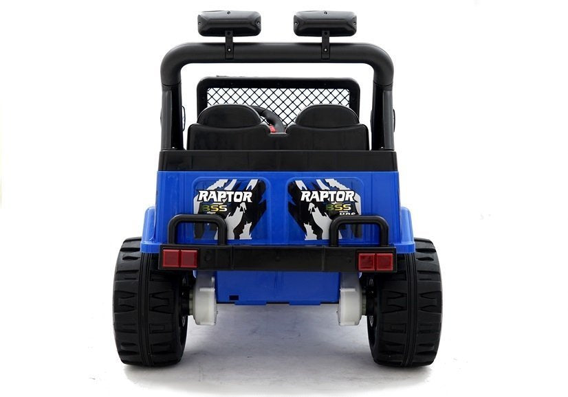 Vaikiškas važiuojamas automobilis Jeep Raptor S618 EVA mėlynas