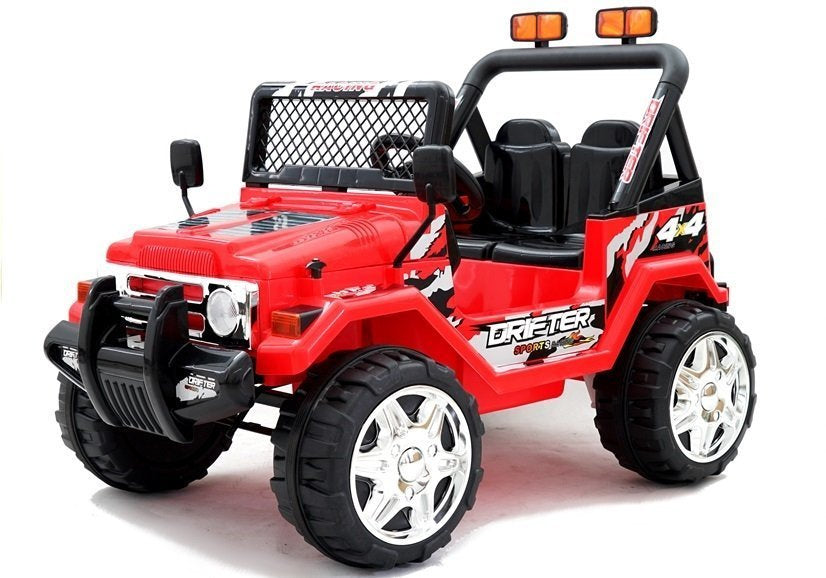 Vaikiškas važiuojamas automobilis S618 EVA raudonas